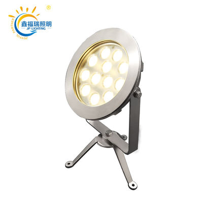 گواهینامه CE ROHS DC 24V IP68 عرضه کارخانه 12X1W LED یک رنگ زیر آب ولتاژ پایین چراغ های استخر
