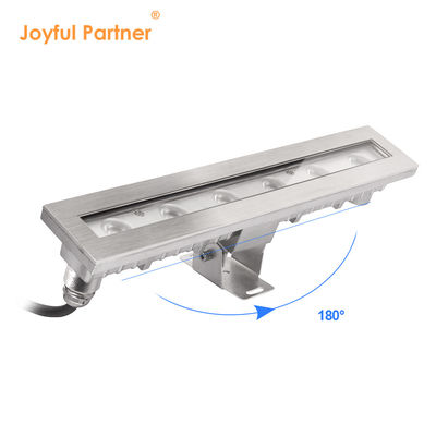 فابریک عرضه مستقیم IP 68 ولتاژ ورودی 24VDC 6X1W LED یک رنگ زاویه پرتو 8 درجه چراغ های LED استخر