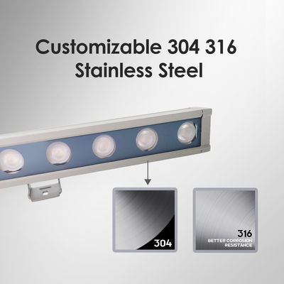 نصب آسان کنترل از راه دور تنظیم شده با براکت LED خارجی چراغ های دیواری با نور صنعتی