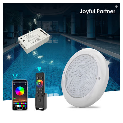 ضد آب IP68 12V Par56 رزین اپوکسی سفید گرم با کیفیت بالا SMD هوشمند LED در فضای باز چراغ های تغییر رنگ