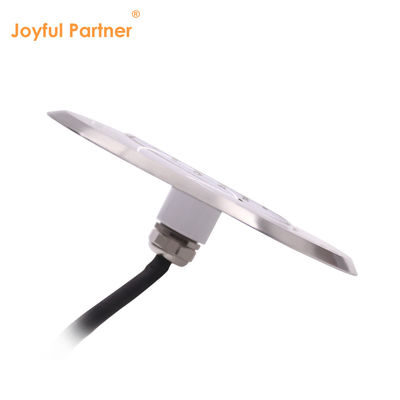 چراغ های استخر LED IP68 سفید/گرم سفید 316 پوشش فولاد ضد زنگ 6W SMD 2835 63Pcs