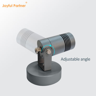 DIA 50mm 6W CREE COB LED آلومینیوم پوشش صورت DC12v 24v چراغ های باغ با پوشش سایه