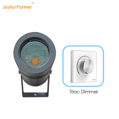 DIA 50mm 6W CREE COB LED آلومینیوم پوشش صورت DC12v 24v چراغ های باغ با پوشش سایه