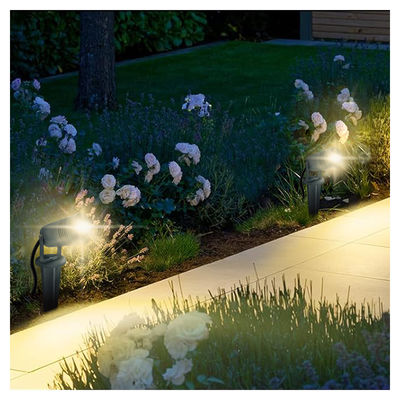 2024 بدن آلومینیوم جدید IP66 ضد آب ولتاژ پایین 6W CREE COB 12V چراغ های LED Spike برای پیاده روی