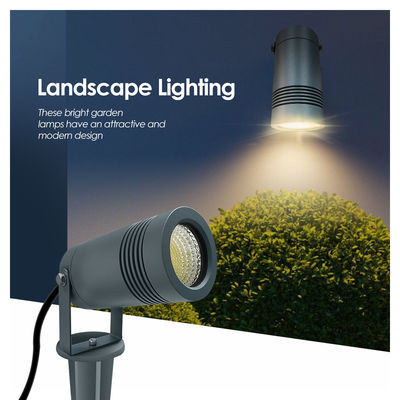 روشنایی بالا 1000LM 3500K گرم سفید 10W LED IP65 ضد آب چراغ های نوری در فضای باز برای درخت باغ