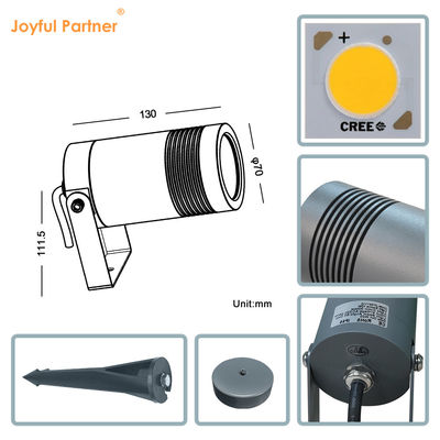 نورپردازی فضای باز سفید سرد