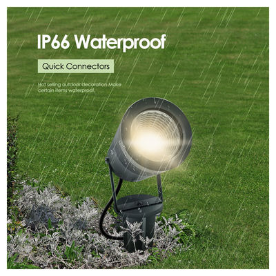 نورپردازی فضای باز سفید سرد