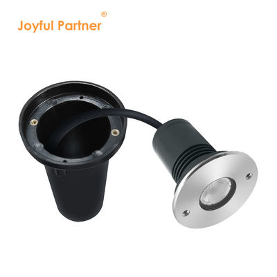 روشنایی زیرزمینی دفن شده DC12V-24V ضد آب IP67 فولاد ضد زنگ 316 ماده DIA67MM