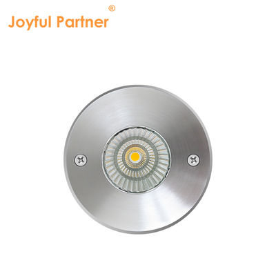 316SS 6W 12V-24V IP67 ضد آب فولاد ضد زنگ پوشش جلویی COB چراغ های زیرزمینی