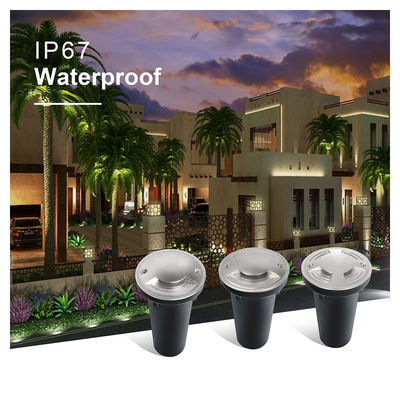 یک دو چهار راه آسان جمع آوری ضد آب 220 ولت CREE COB LED IP67 LED مینی باغ زیرزمینی روشنایی