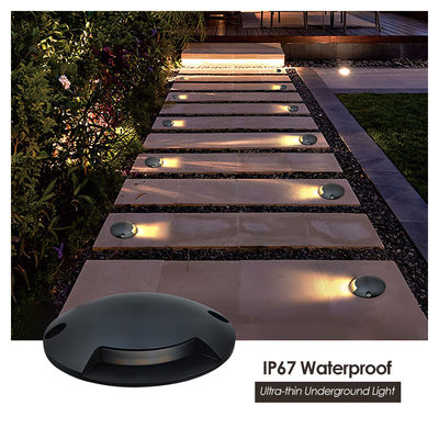 1W Led Recessed Stair Light Black Cover آلومینیوم IP67 SMD 2835 برای راهرو پله ها