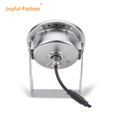 چراغ های زیر آب LED فولاد ضد زنگ 316L 24W RGBW 4in1 IP68 ضد آب DC 24v روشنایی بالا