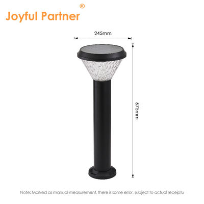 چراغ ستون چمن 2 سال PC ABS گارانتی خانه IP65 ضد آب رنگ RGB AUTO ON / OFF عملکرد