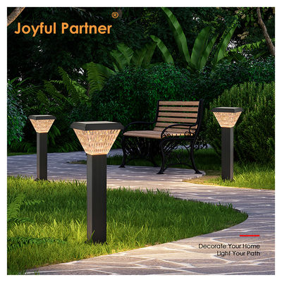 چراغ باغ قابل شارژ مجدد 2835 SMD LED Epistar 185mm با 3.7V Polycrystalline Sloar Panels