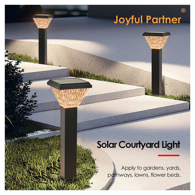 چراغ باغ قابل شارژ مجدد 2835 SMD LED Epistar 185mm با 3.7V Polycrystalline Sloar Panels