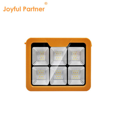 چراغ های کمپینگ خورشیدی LED Ultra Bright Outdoor SMD LED IP65 کنترل از راه دور سطح روشنایی قابل شارژ برای اضطراری برق