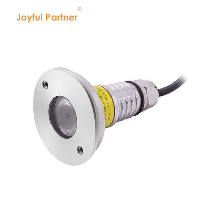 چراغ های فواره ای فولاد ضد زنگ ولتاژ پایین RGB 3W 1W LED IP68 ضد آب برای منظره زیر آب