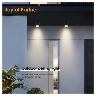 نقطه باغ LED نور سقف سطح نصب آلومینیوم استوانه ای 220V 8W 3000K سفید گرم