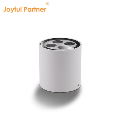 سقف در فضای باز IP65 8w سطح نصب شده شکل سیلندر خنک سفید 4000K LED Uplights گواهینامه CE ROHS