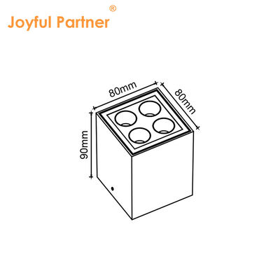 لامپ های دیواری LED لامپ های بیرونی IP65 ضد آب 8W LED 12V 24V 220V برای تزئین