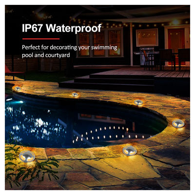 چراغ های بیرونی LED Walkover IP67 قطر 70mm 3W لامپ نصب شده بر روی سطح چراغ های LED با گارانتی دو ساله