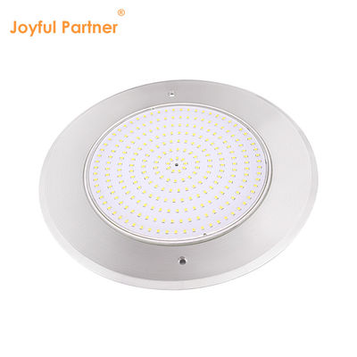 18W 316SS زیر آب دیوار نصب شده چراغ استخر LED 230MM DC12V 252pcs SMD2835 گرم سفید ولتاژ ثابت