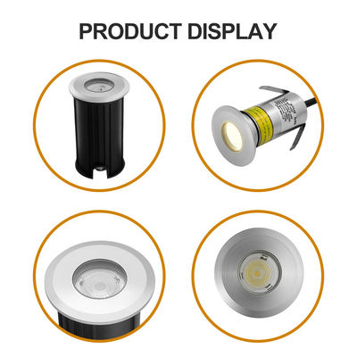 1W 2W استخر شنا نور زیر آب IP68 LED چراغ های دفن شده