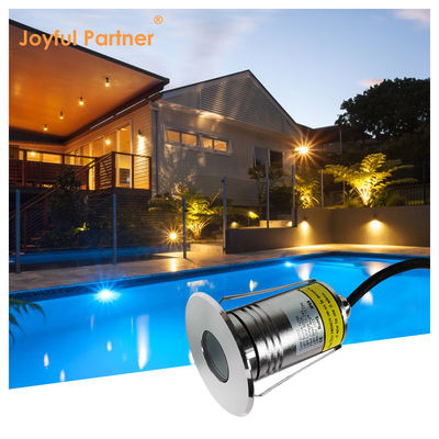 مینی LED استخر شنا زیر آب چراغ آب آشپزخانه لامپ فولاد ضد زنگ 12V / 24V DC