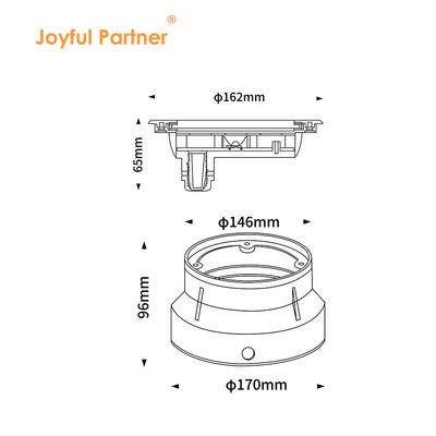 12 ولت 24 ولت لامپ زیر آب 9 ولت 18 ولت RGB تمام رنگی فولاد ضد زنگ IP68 چراغ برای استخر شنا
