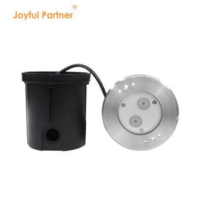 IP68 RGBW 4in1 ضد آب فواره LED نور فولاد ضد زنگ 316 DC 24V با لنز نامتقارن