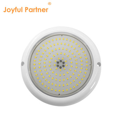 نور استخر شنا IP68 تغییر رنگ AC12v رزین پر شده سطح صاف RGB نصب شده 180mm Dia