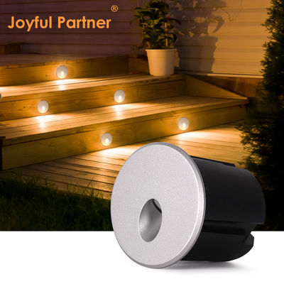 2W LED روشنایی DC24V چراغ های قدم گرم سفید IP65 ضد آب دیوار نور پله با نصب پلاستیکی