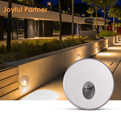 2W LED روشنایی DC24V چراغ های قدم گرم سفید IP65 ضد آب دیوار نور پله با نصب پلاستیکی