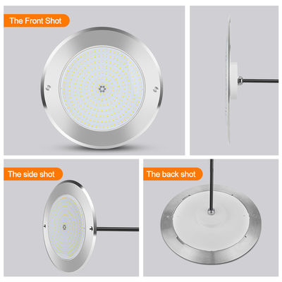 SUS316 پوشش نصب IP68 DC12V 3000K زیر آب LED SPA چراغ استخر