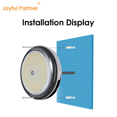 چراغ زیر آب استخر شنا LED چراغ JOYFUL RGB کنترل وای فای AC12V IP68 ضد آب