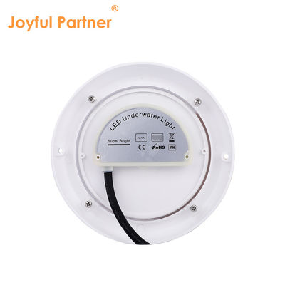 چراغ استخر شنا IP68 رزین اپوکسی پر شده چراغ های آکواریوم RGB AC12V ABS سطح نصب شده
