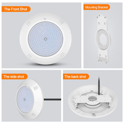 25W زیر آب رزین با کیفیت بالا پر شده 12V IP68 گرم سفید 35W نورپردازی استخر شنا برای استخر شنا