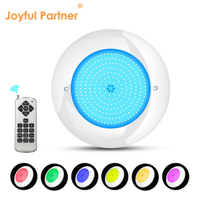 CE / RoHS / FCC / IP68 رزین پر شده چراغ های فواره شنا LED SMD 2835 AC 12V 25W سفید گرم