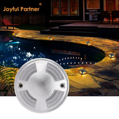 چراغ زیرزمینی 12/24DC IP67 ضد آب 3W OSRAM SMD LED تک رنگ CE ROHS با 2 سال گارانتی