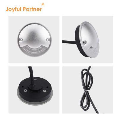 چراغ زیرزمینی 12/24DC IP67 ضد آب 3W OSRAM SMD LED تک رنگ CE ROHS با 2 سال گارانتی