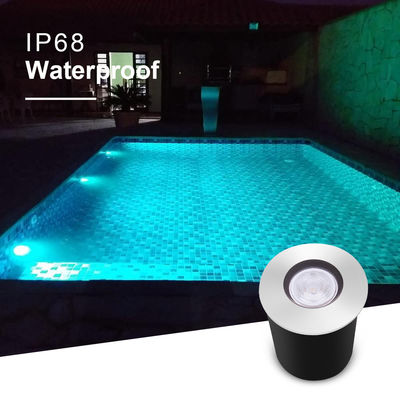 مینی DMX Pool Light RGB لامپ های پله ای استخر شنا