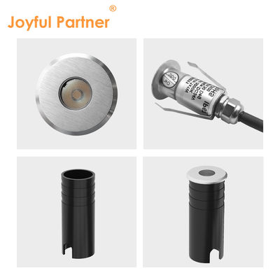 IP67 آبپاش در فضای باز فولاد ضد زنگ 316 مینی 1W بتن LED زیرزمینی زیرزمینی