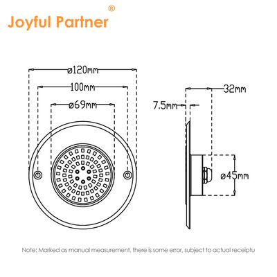چراغ استخر LED RGB Par 56 با توان 6 وات، 10 وات، 18 وات، 25 وات، 35 وات، 42 وات، فوق العاده نازک 7.5 میلی متری، فوق العاده باریک، رزین پر شده، ولتاژ 12 ولت AC، LED SMD با جنس SS316L