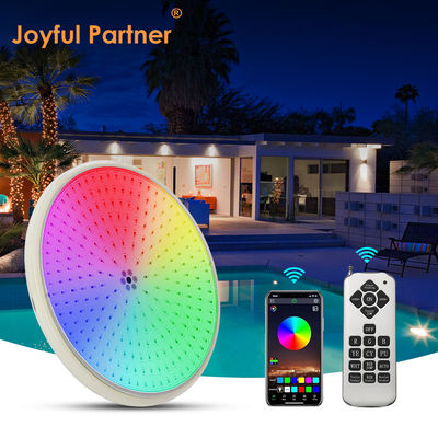 پنل چراغ استخر LED پر شده با رزین اپوکسی، جایگزین لامپ PAR56 سفید گرم، ø178*25mm