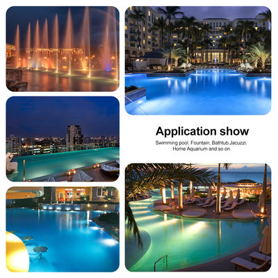 لامپ استخر ضدآب IP68، 18 وات، نور سفید گرم یا سفید سرد، لامپ LED زیر آب 18 وات
