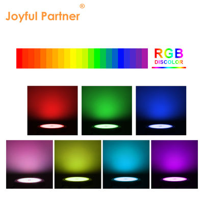 IP68 ضد آب RGB / RGBW تغییر رنگ استخر چراغ های تخت با رزین پر شده استخر شنا نور زیر آب