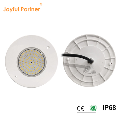 بازتاب دهنده نور استخر پر از رزین 160mm DC12V 10W کاملا پلاستیکی SMD2835 108pcs رنگ RGBW ولتاژ ثابت