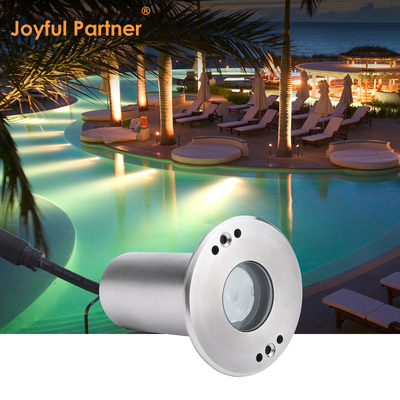 LED Mini Waterproof Recessed Marker 1W 12V DC 8° زاویه باریک پرتو IP68 روشنایی منظره بیرونی