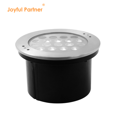 چراغ زیر آب DC24V 18W RGB 316 فولاد ضد زنگ IP68 با کنترل از راه دور و ترانسفورماتور