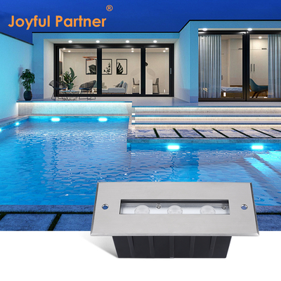 SS316L نور زیر آب نور خطی استخر نور گرم سفید LED نور زیرزمینی